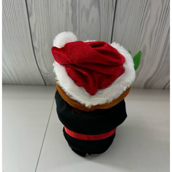 Gemmy Animated Singing Kung Fu Gingerbread Man Christmas Ninja Cookie 9" Tall - Picture 3 of 5